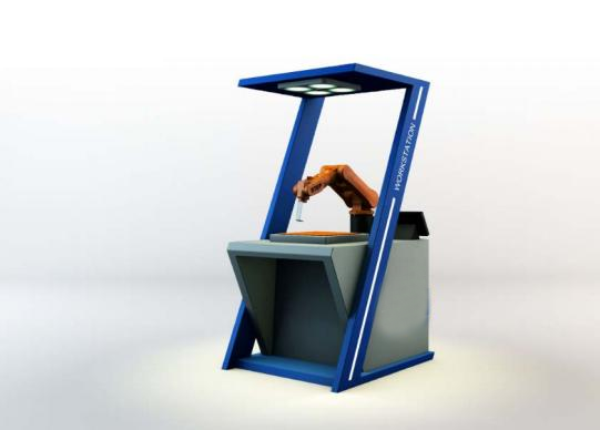 五子棋工作站使用桌面型機器人