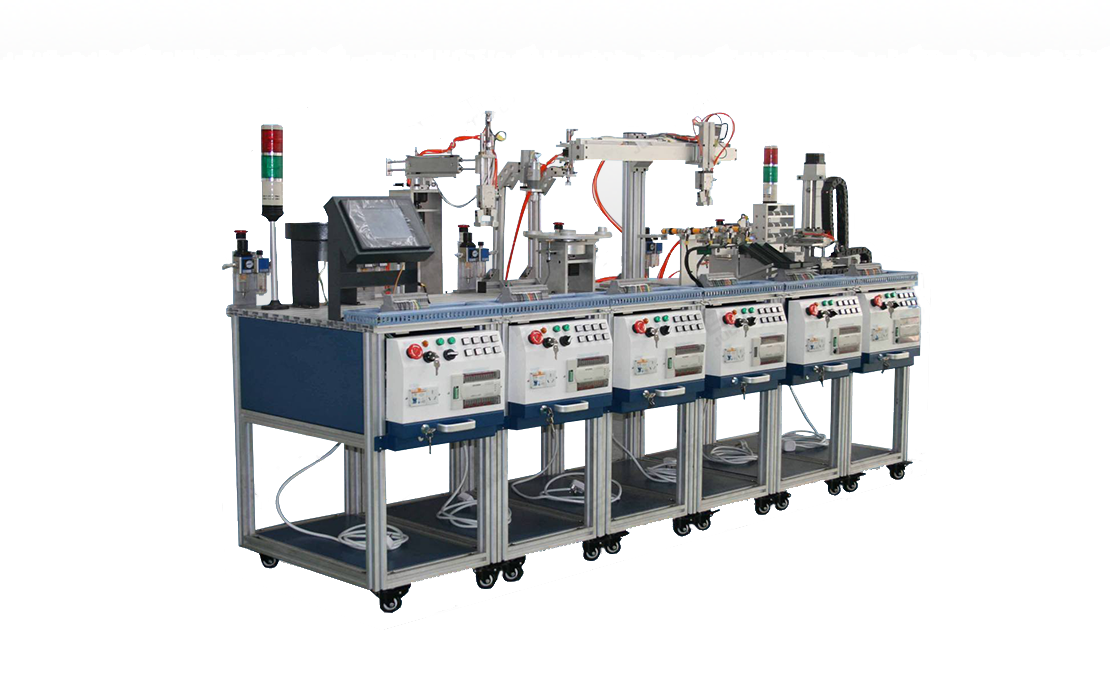 LGJ-SJ64模塊化柔性自動化生產實訓系統(tǒng)(六站式)