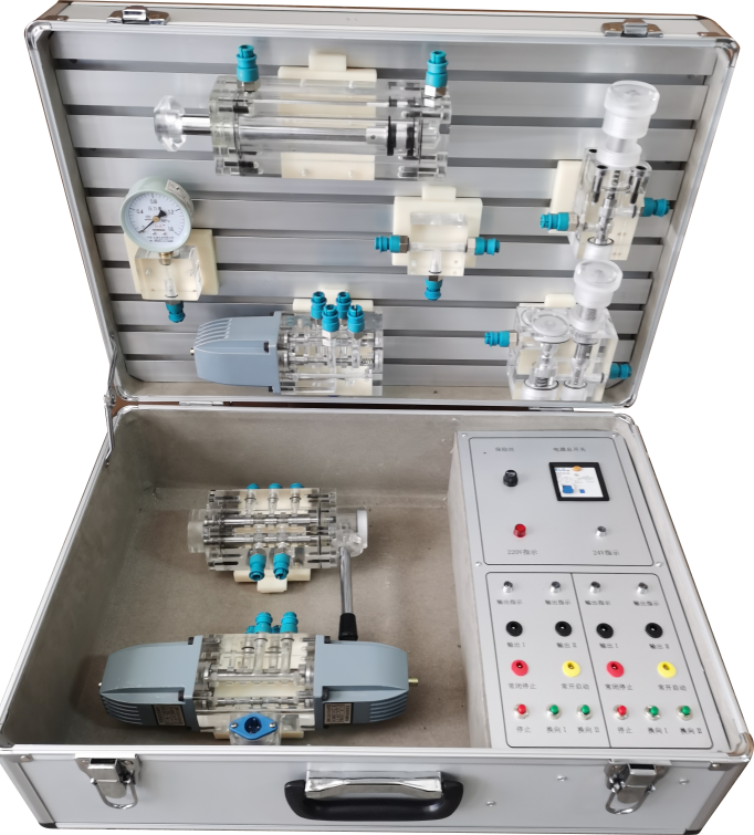 便攜式液壓傳動(dòng)基礎(chǔ)實(shí)訓(xùn)箱