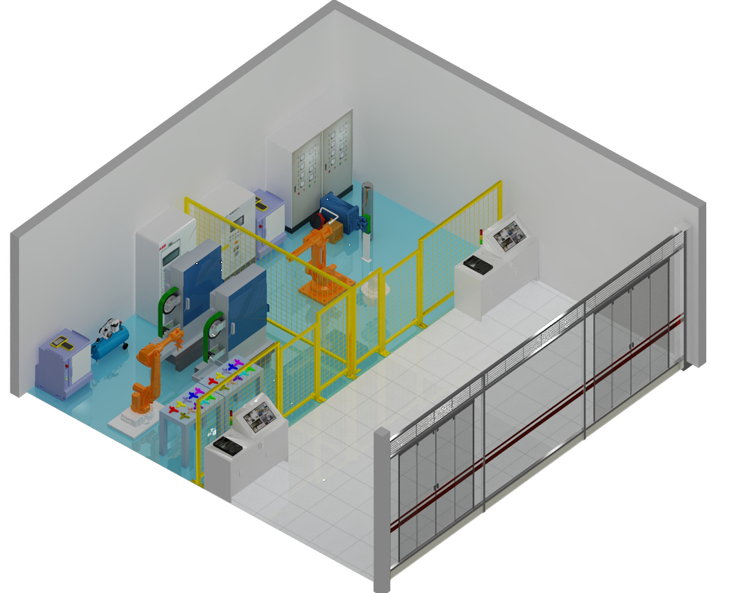 LGJ-SJ38智能機器人打磨工作站
